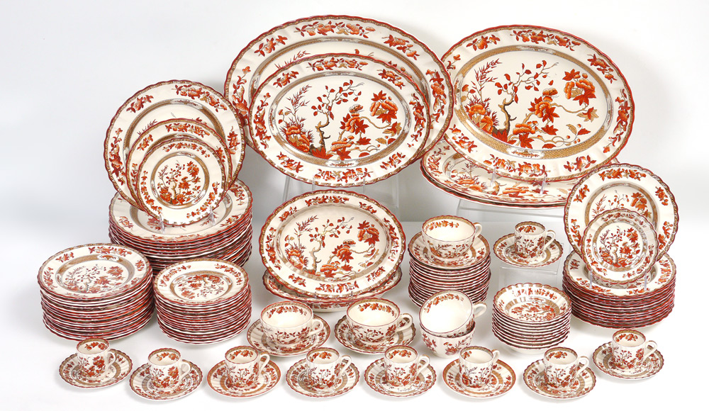 Appraisal: COPELAND SPODE INDIA TREE CHINA Approx pieces to include dinner