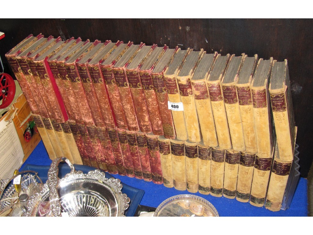 Appraisal: Part set Waverley novels dated