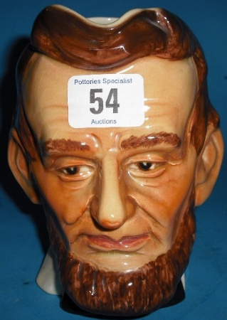 Appraisal: Sylvac Character Jug Abraham Lincoln height cm