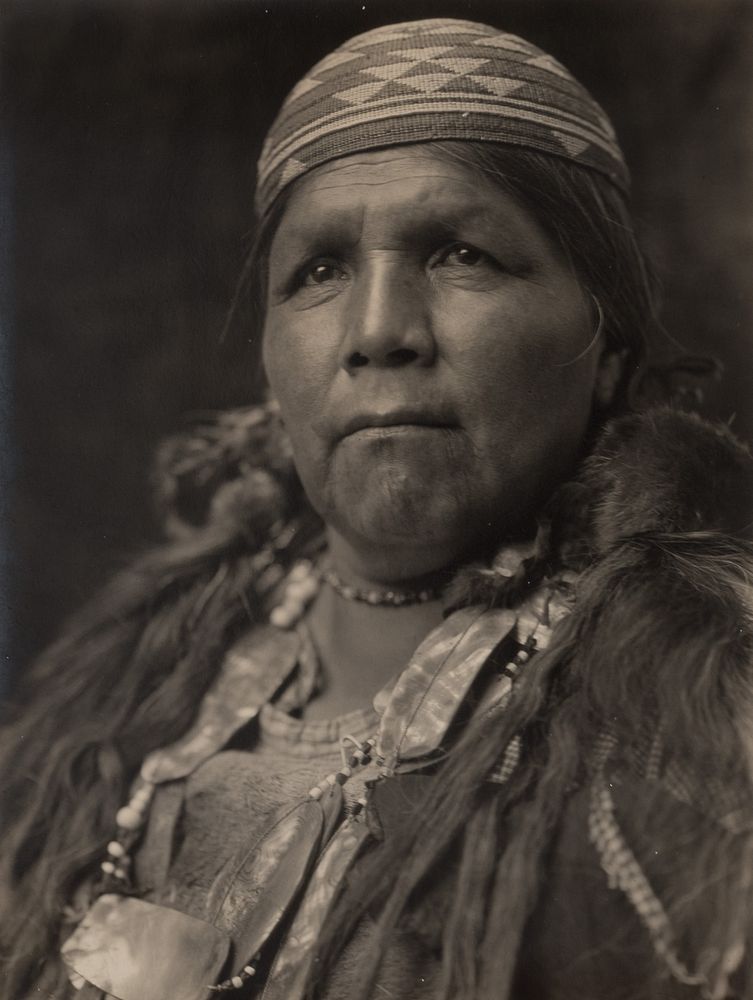 Appraisal: Edward Curtis Head Medicine Woman of Hupa Edward S Curtis