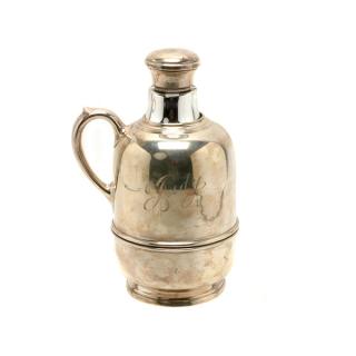 Appraisal: Judy Garland Dressing Room's Lebkuecher Co Sterling Decanter with Insulator