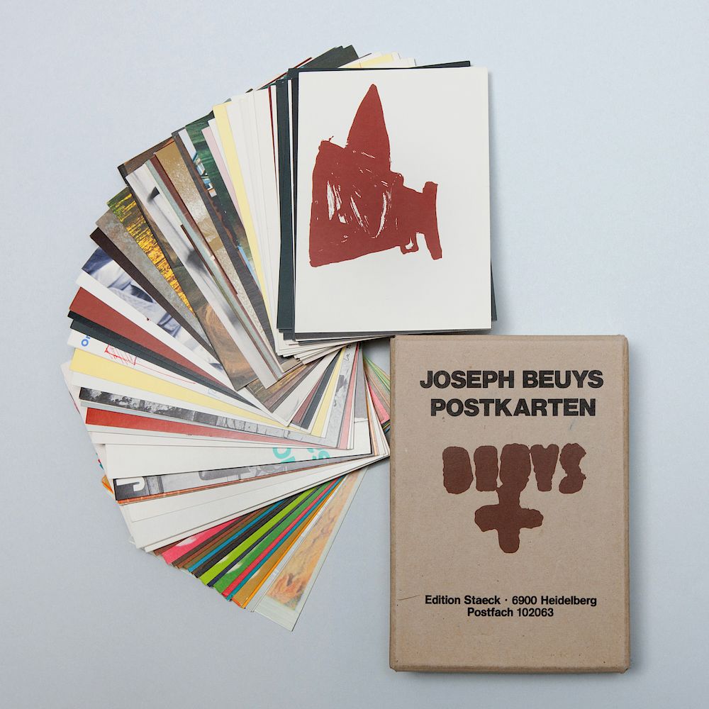 Appraisal: Joseph Beuys - Postkarten The set of eighty offset postcards