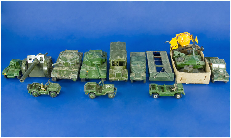 Appraisal: Collection of Military Models- Dinky Corgi etc