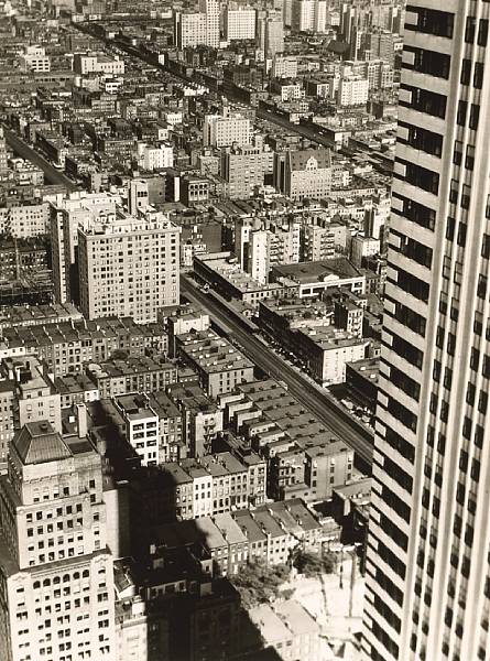 Appraisal: Berenice Abbott American - A Corner of the Chrysler Building