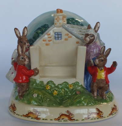 Appraisal: Royal Doulton Bunnykins Tableau figure Forever and a day DBGW