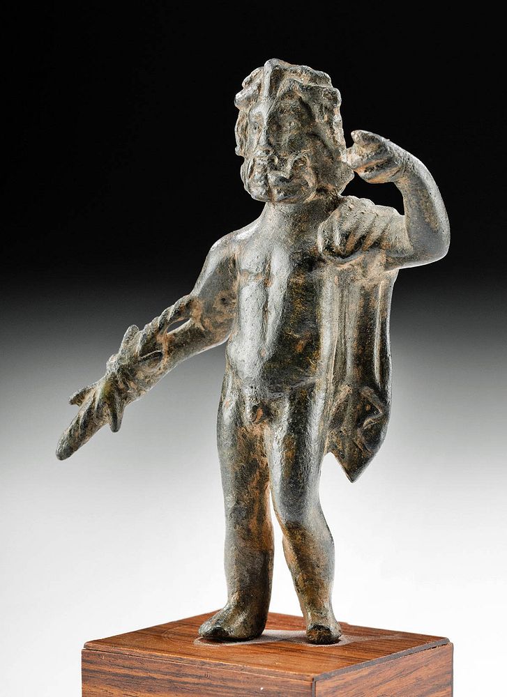 Appraisal: Published Romano-Celtic Bronze Nude Jupiter ex-Ede Romano-Celtic Imperial Period ca