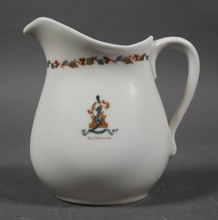 Appraisal: s service pitcher from The Ormond Hotel aka The Flagler