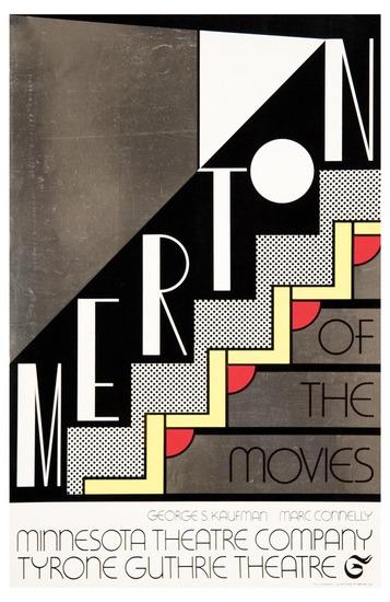 Appraisal: LICHTENSTEIN Roy - MERTON OF THE MOVIES silkscreen in colors