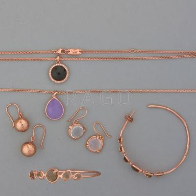 Appraisal: IPPOLITA ROSE JEWELRY COLLECTION Three pairs earrings two pendant necklaces