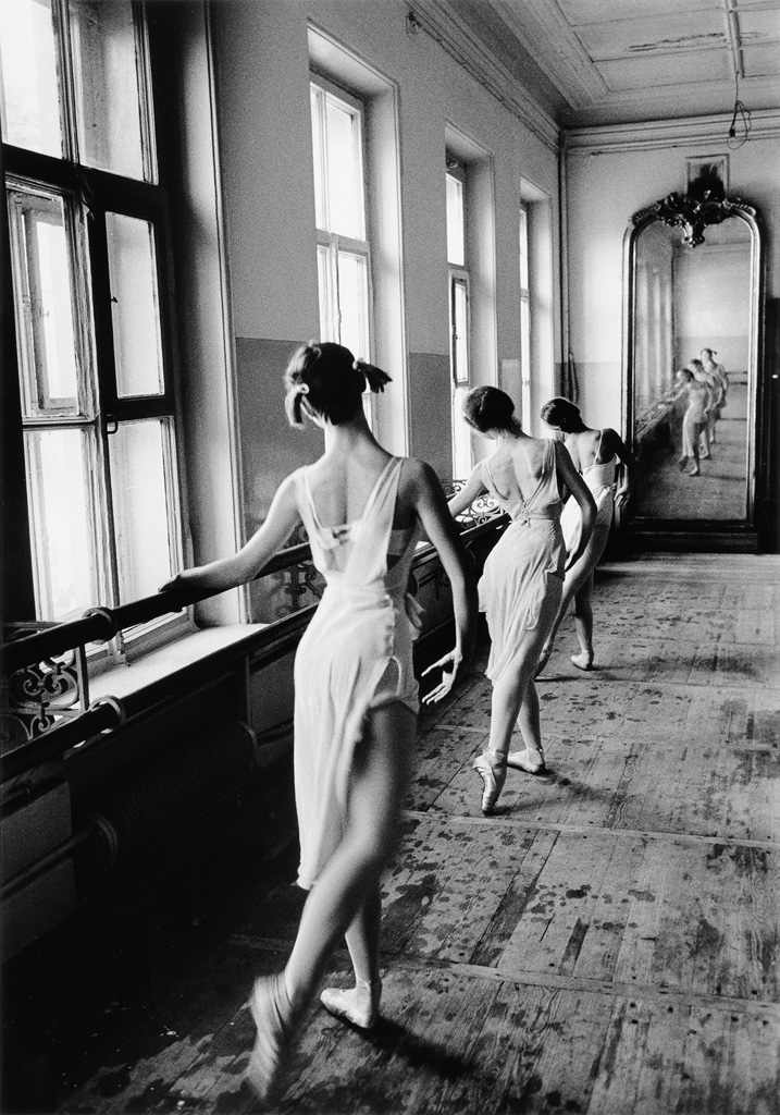 Appraisal: CORNELL CAPA - Bolshoi Ballet School Moscow Silver print the