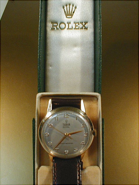 Appraisal: A Rolex Tudor Royal ct gold gentleman's wristwatch c w