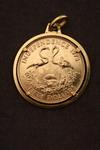 Appraisal: PENDANT - Bahamas Independence gold coin in an K gold