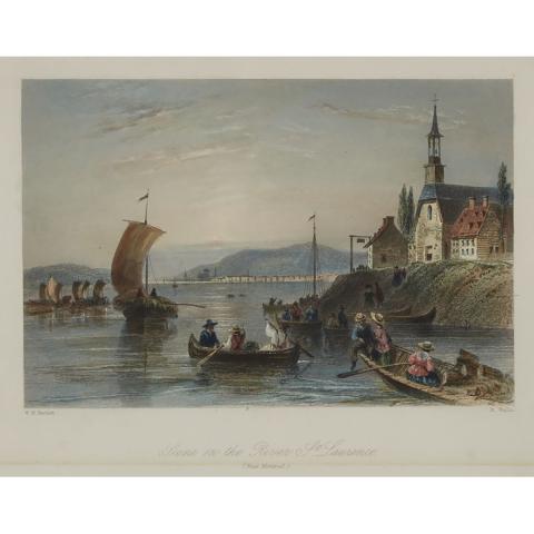 Appraisal: William Henry Bartlett - COLLECTION OF HISTORIC HANDCOLOURED ENGRAVINGS OF