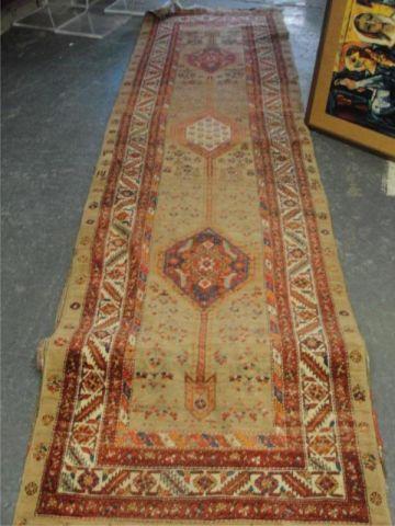 Appraisal: Antique Handmade Runner From a prominent New Jersey estate stored