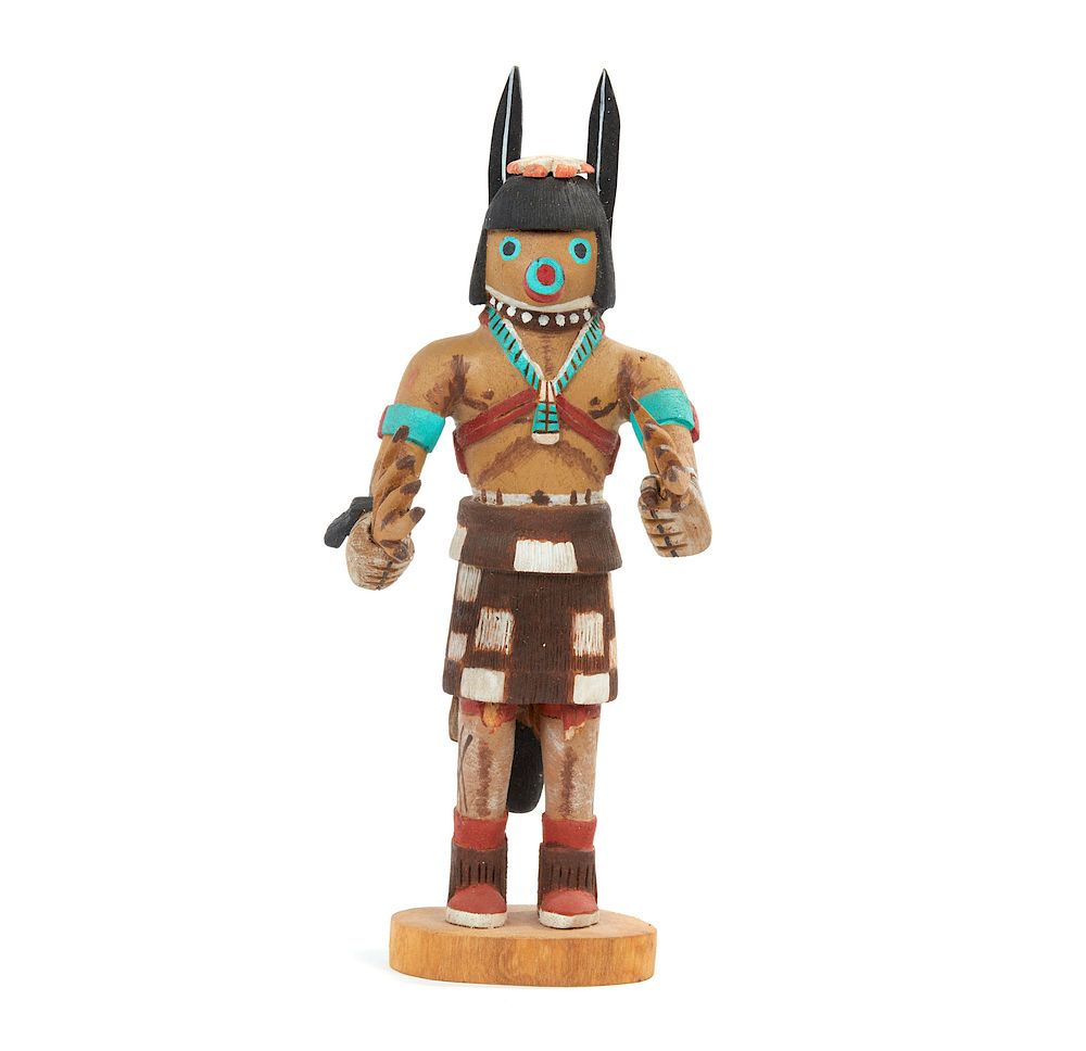 Appraisal: Hopi Coarse Blowing Sand Kachina Chiwap by Shirley Adams Hopi