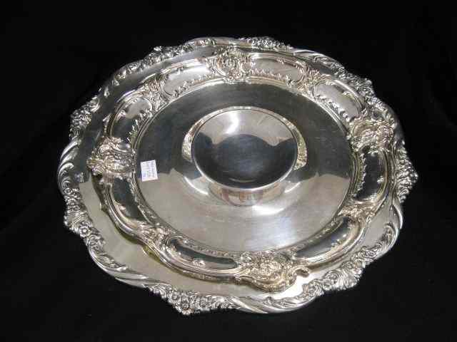 Appraisal: Silverplate Round Trays '' ''