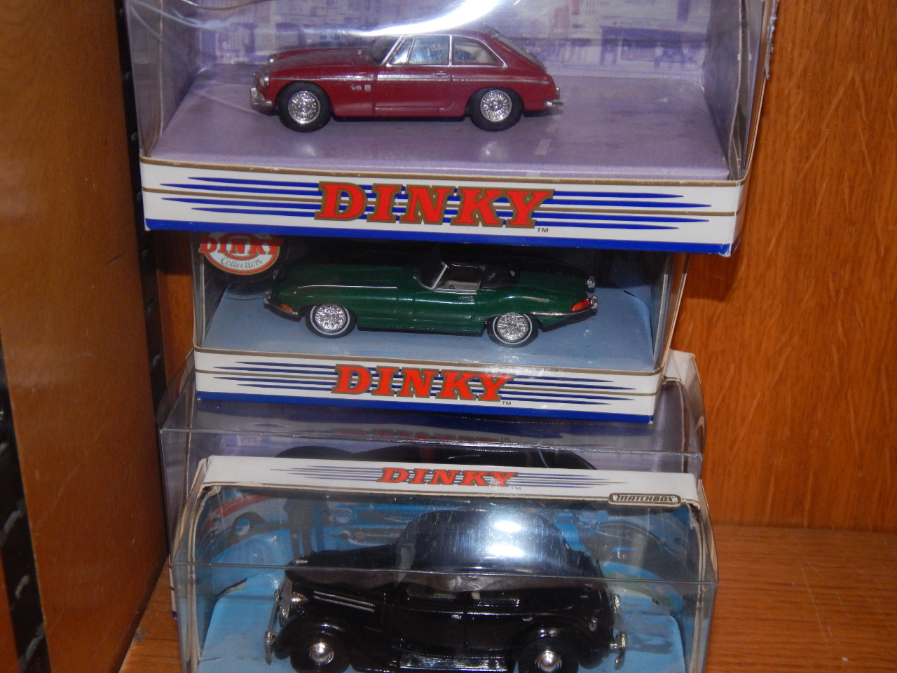 Appraisal: Dinky MGBGT V DY- Ford V Pilot DY- Jaguar E-Type