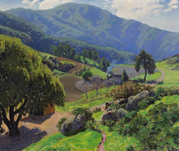 Appraisal: n a William Alexander Griffith - In Laguna Canyon signed