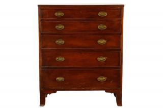 Appraisal: American Federal Style Mahogany Dresser American early to mid th