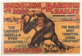 Appraisal: Ringling Brothers and Barnum Bailey Gargantua the Great The Largest