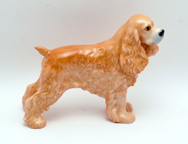 Appraisal: Boehm porcelain American Cocker figurine marked Boehm in script under