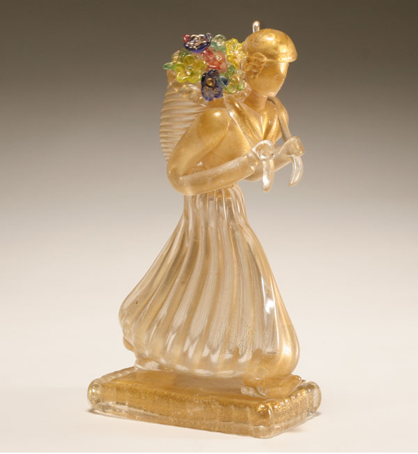 Appraisal: Ercole Barovier for Barovier Toso glass figure of a woman