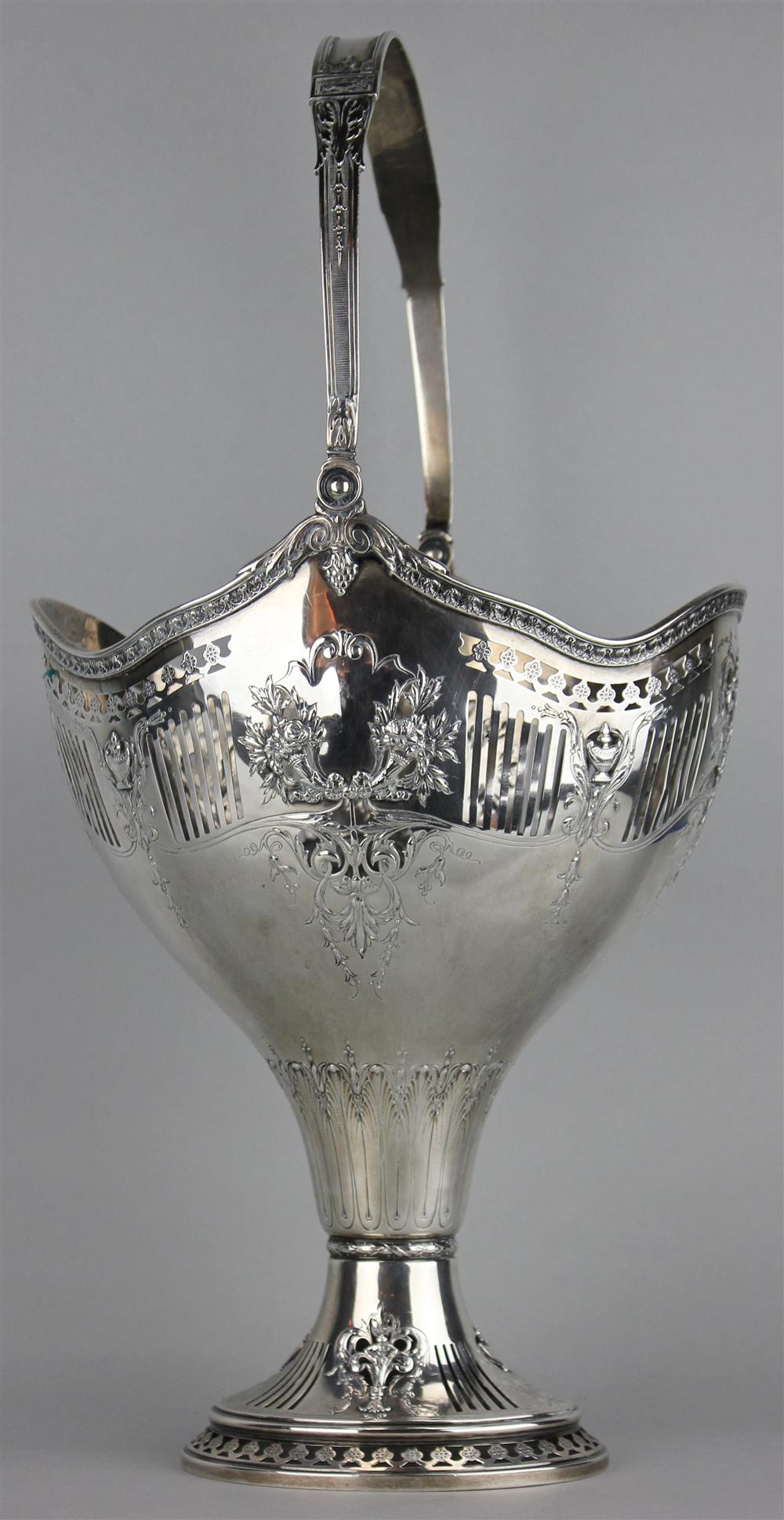 Appraisal: GORHAM CENTERPIECE FLOWER VASE marked A and Sterling on base