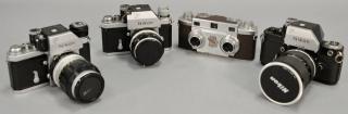 Appraisal: One box lot Nikon F camera lot including Nikon F