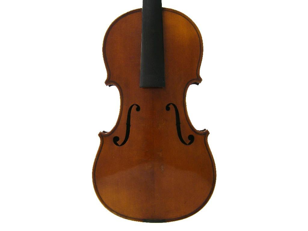 Appraisal: Early th century French violin labelled J T L Geronimo