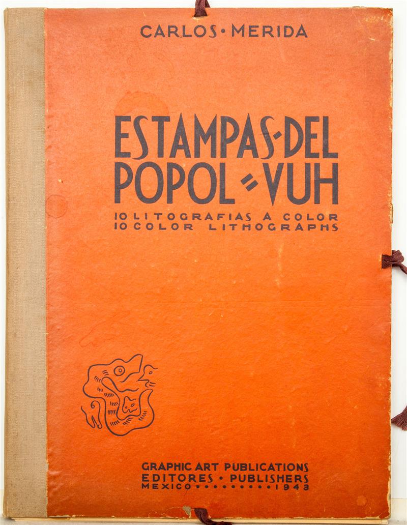 Appraisal: Carlos Merida - Estampas Del Popol-Vuh The portfolio of ten