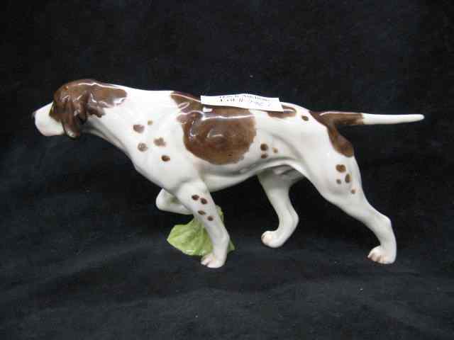 Appraisal: Royal Worcester Porcelain Dog Figurine spaniel '' excellent