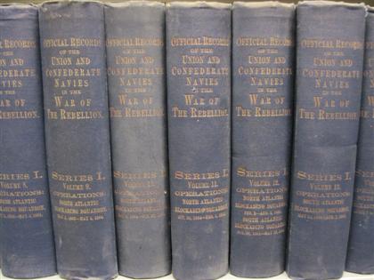 Appraisal: vols Bonaparte Charles compiler Official Records of the Union and