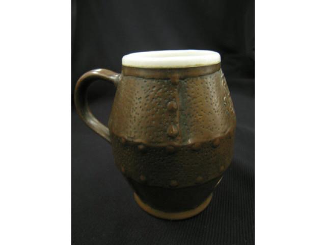 Appraisal: Clewell Copper Clad Art Pottery Mug Arts Crafts style