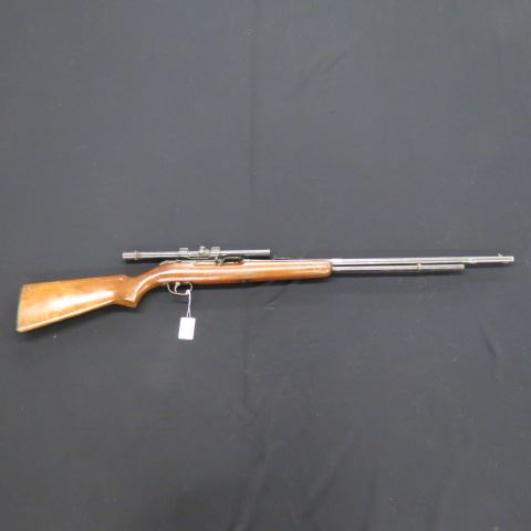 Appraisal: Remington Calibar Rifle with Scope -