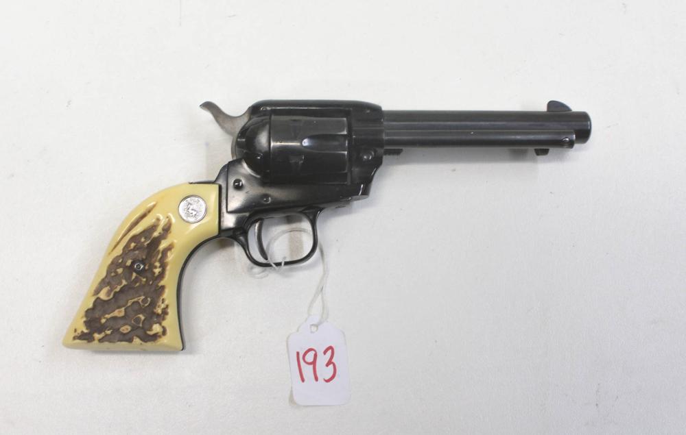 Appraisal: COLT FRONTIER SCOUT' SINGLE ACTION REVOLVER lr caliber barrel blued