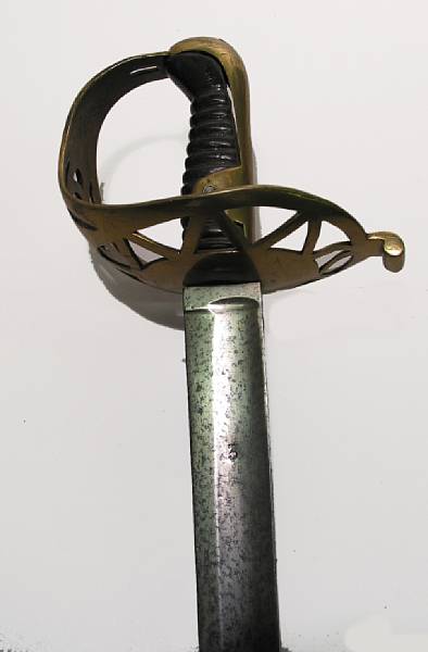 Appraisal: A scarce British heavy cavalry trooper's swordcirca attributed to the