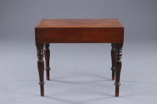 Appraisal: ENGLISH RECENCY CHAMBER-POT COMMODE th century mahogany without chamber pot