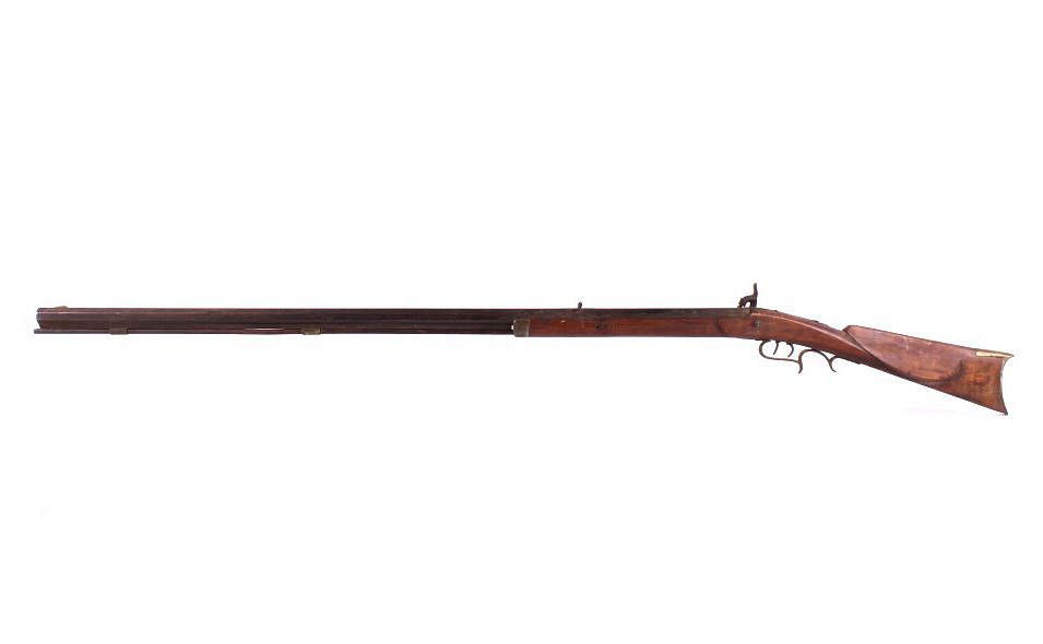 Appraisal: PSJ Co 's Kentucky Percussion Rifle Included in this lot