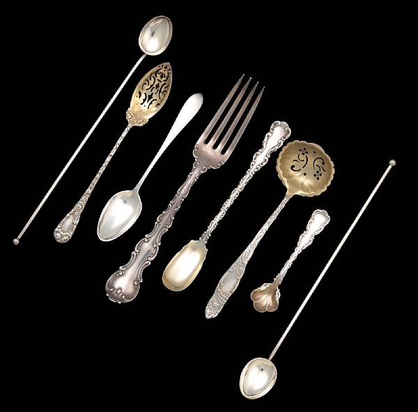 Appraisal: Property of various owners Comprising Strasbourg - in table forks