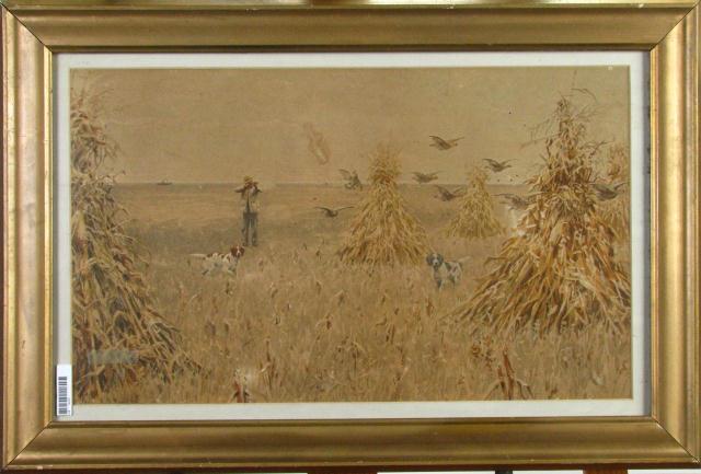 Appraisal: Arthur B Frost American - x color lithograph sight size