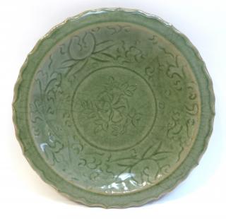 Appraisal: Song Dynasty Celadon Charger Song Dynasty Celadon Charger Dimensions -