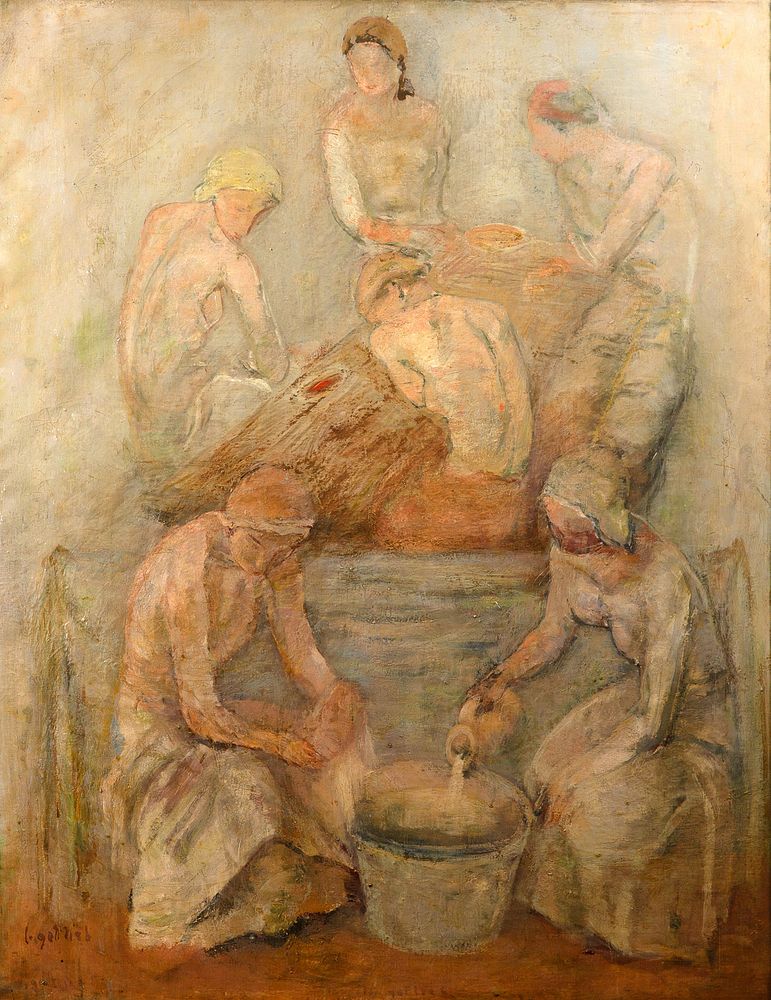 Appraisal: LEOPOLD GOTTLIEB POLISH - LEOPOLD GOTTLIEB POLISH - Nudes at