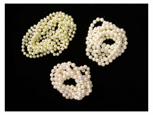 Appraisal: Three strands of faux pearls in assorted lengths