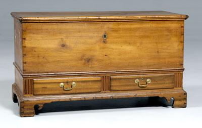 Appraisal: Pennsylvania Chippendale chest poplar with yellow pine secondary lift top