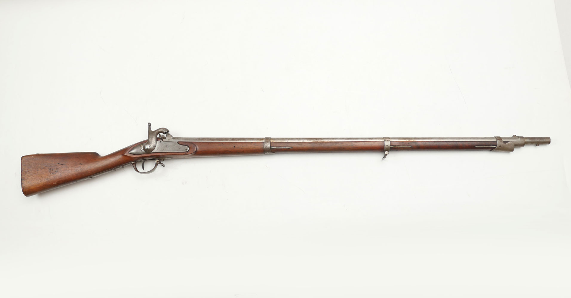 Appraisal: AUGUSTE FRANCOTTE CIVIL WAR RIFLE Civil War era rifle having