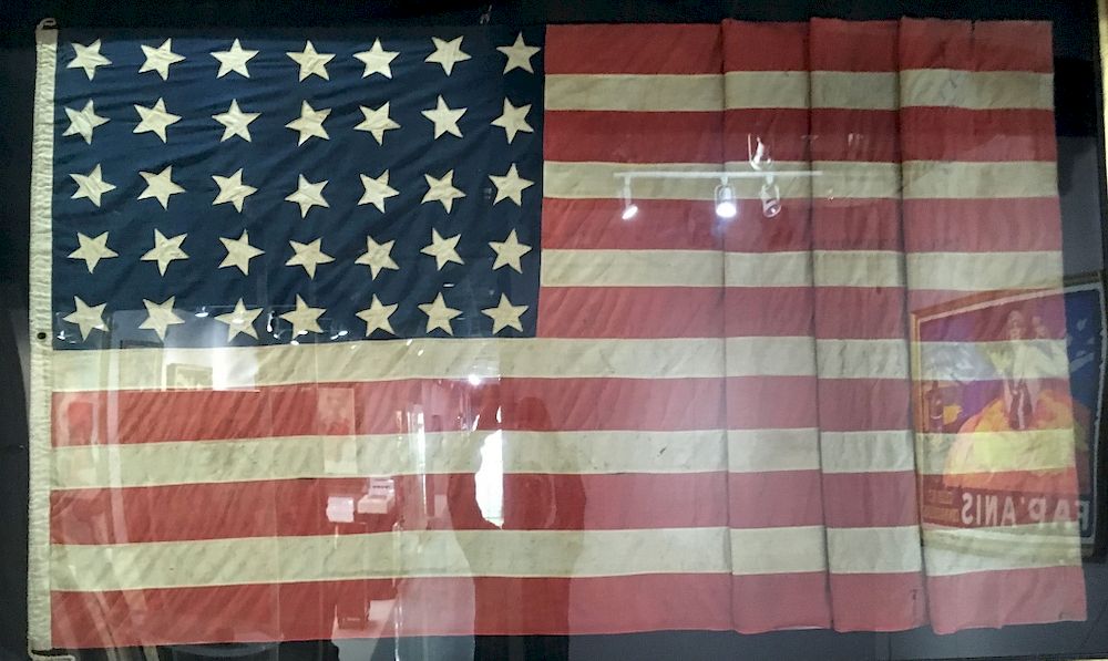 Appraisal: Flag of The United States of America July th Presidents