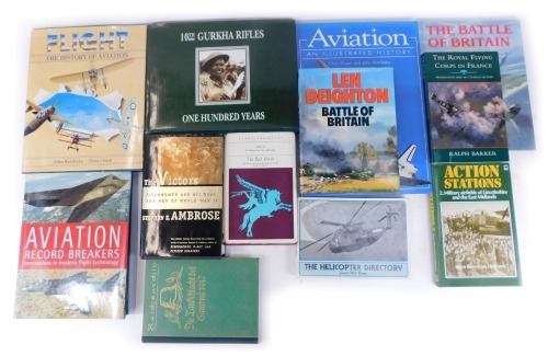 Appraisal: Aviation history books including Battle of Britain The Royal Flying