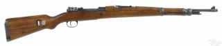 Appraisal: Czechoslovakian G- rifle mm with a good hardwood stock non-matching