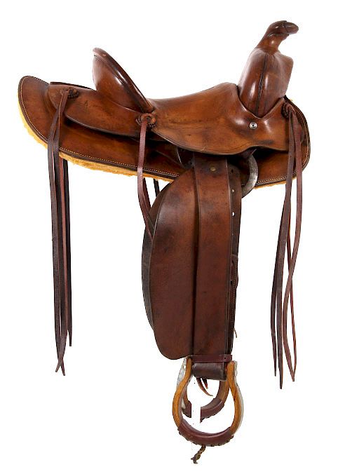 Appraisal: Pat Connolly Billings MT Western Style Saddle Available for bidding