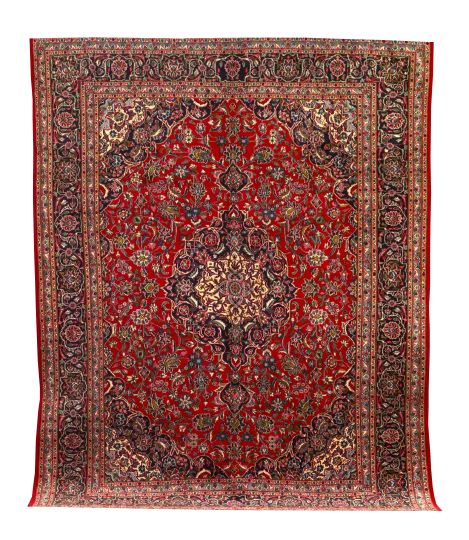 Appraisal: Persian Mashad Carpet ' x '